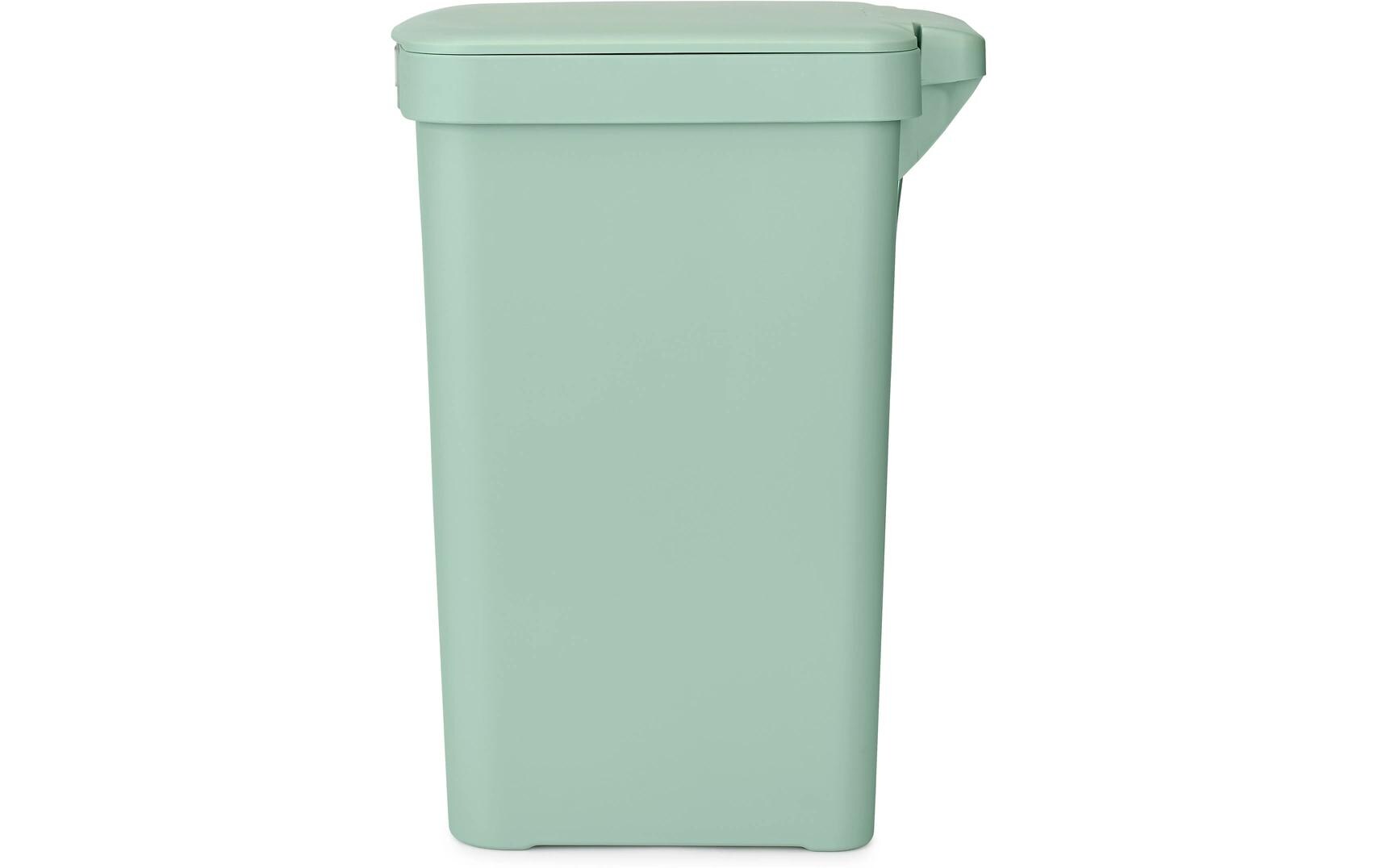 Recyclingbehälter StepUp 16 l, GrünTreteimer für Recycling Materialien