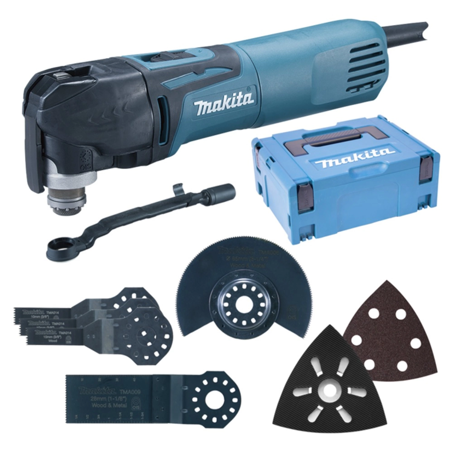Makita TM3010CX5J Multitool   56-delige accessoiresset in Mbox - 320W