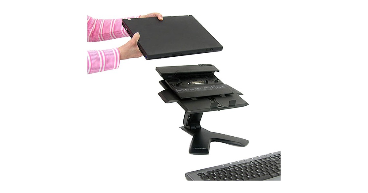 ErgotronNeo-Flex Notebook Lift Stand standaard  (Zwart)