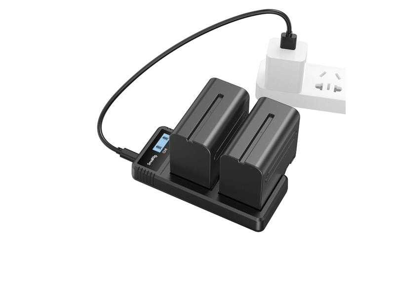 Smallrig Digitalkamera-Akku NP-F970 Akku und Charger Kit Akku und Charger Kit NP-F970 für Sony Kameras
