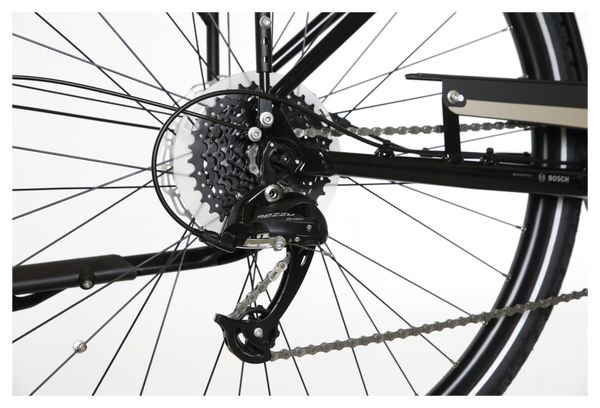 Vélo d'Exposition - Vélo de Ville Électrique Sunn Urb Rise MicroShift 9V 400 Wh 650b Noir