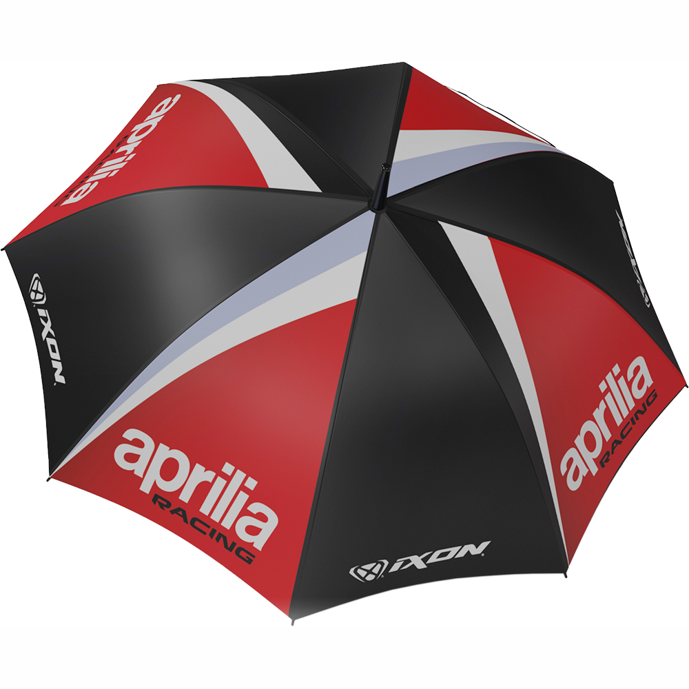 Ixon - Parapluie grand Aprilia 22 Noir / Rouge