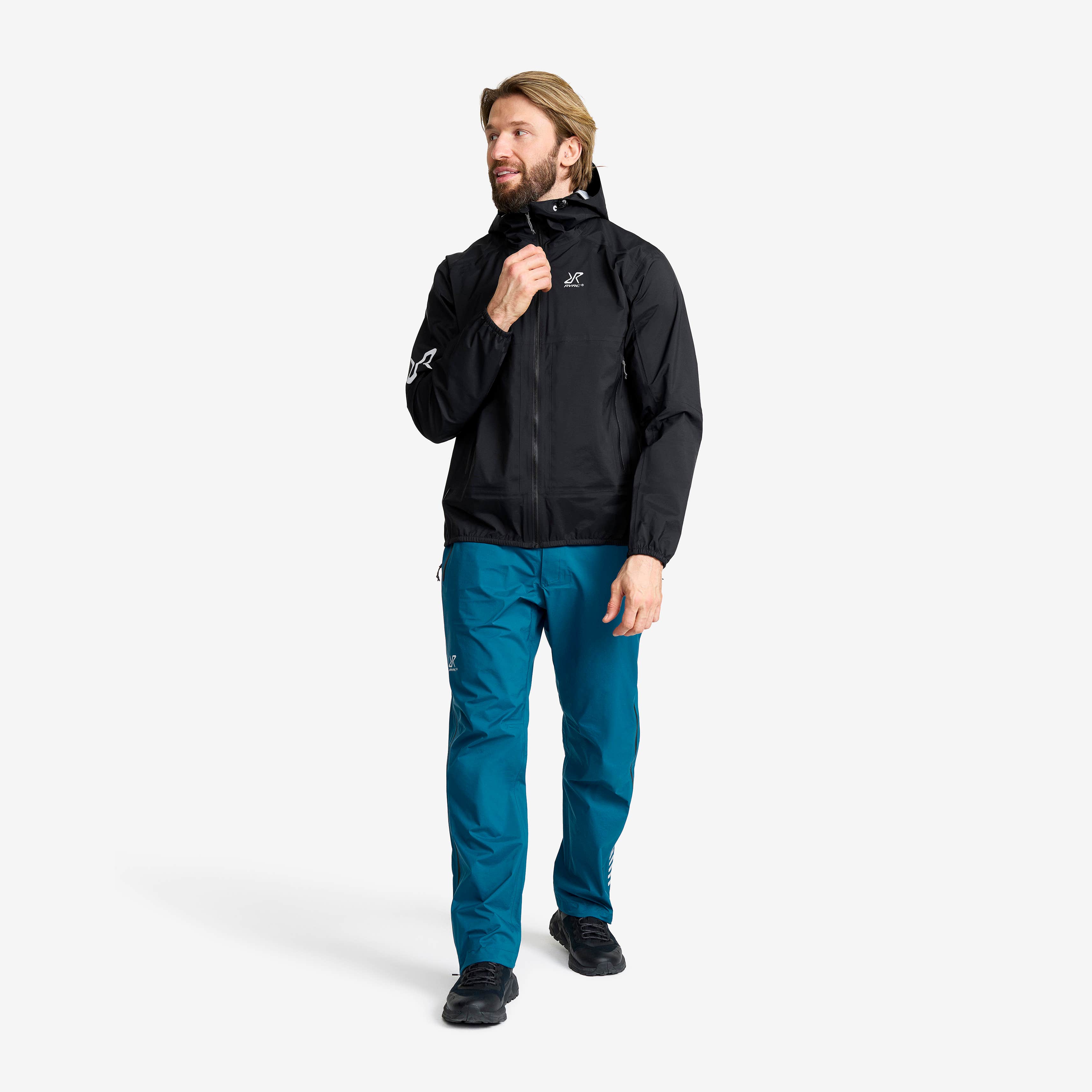 Arcade 3L Lightweight Jacket Herre Black