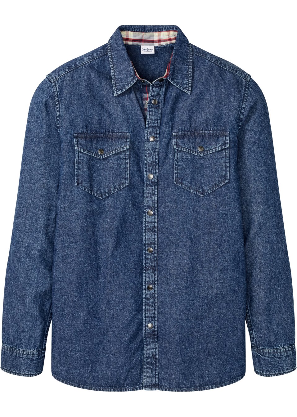 Chemise en jean manches longues
