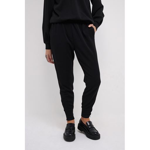 My Essential Wardrobe 22 The Sweat Pant Bukser, Sort, S