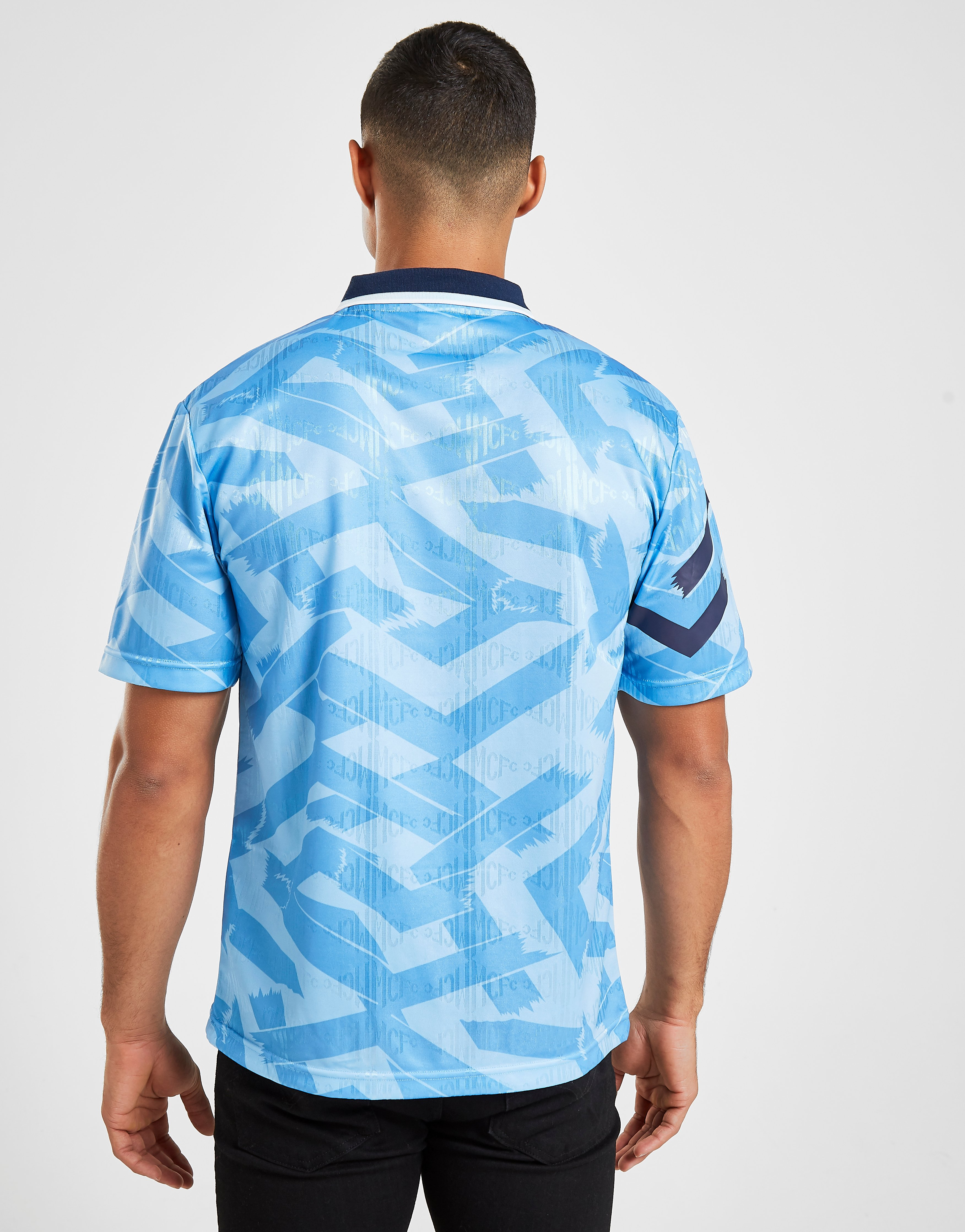 Score Draw Maillot Manchester City FC '92 Domicile Rétro Homme