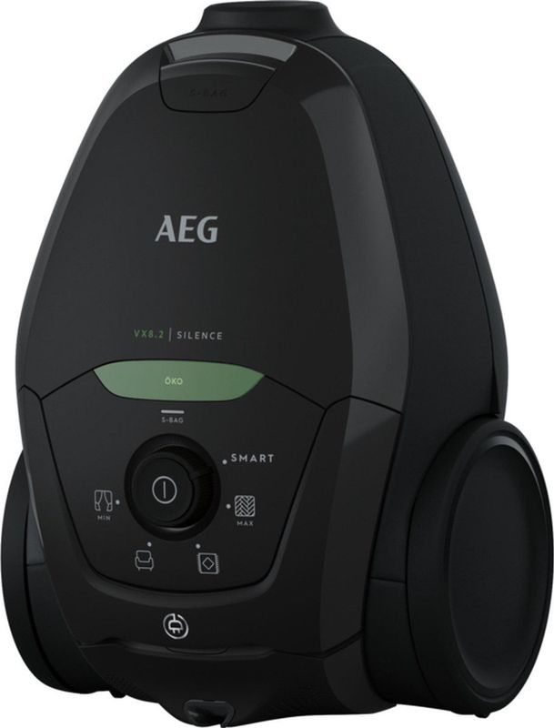 AEG VX82-1-ÖKO - Stofzuiger met stofzak - zwart
