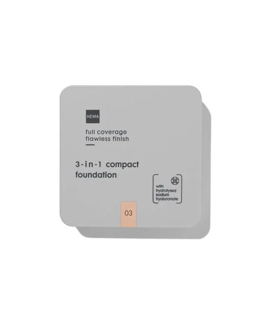 3-in-1 fond de teint couvrance totale 03