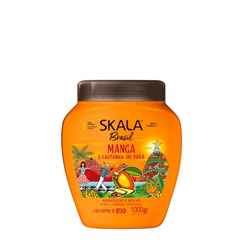 Skala Brasil Manga e Castanha Pará Creme Condicionador 2 em 1 1000ml