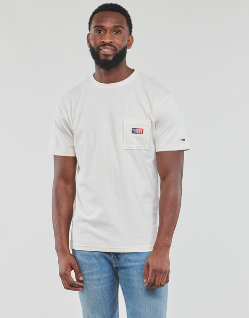 Tommy Jeans - TJM CLSC TIMELESS TOMMY TEE - Blanc