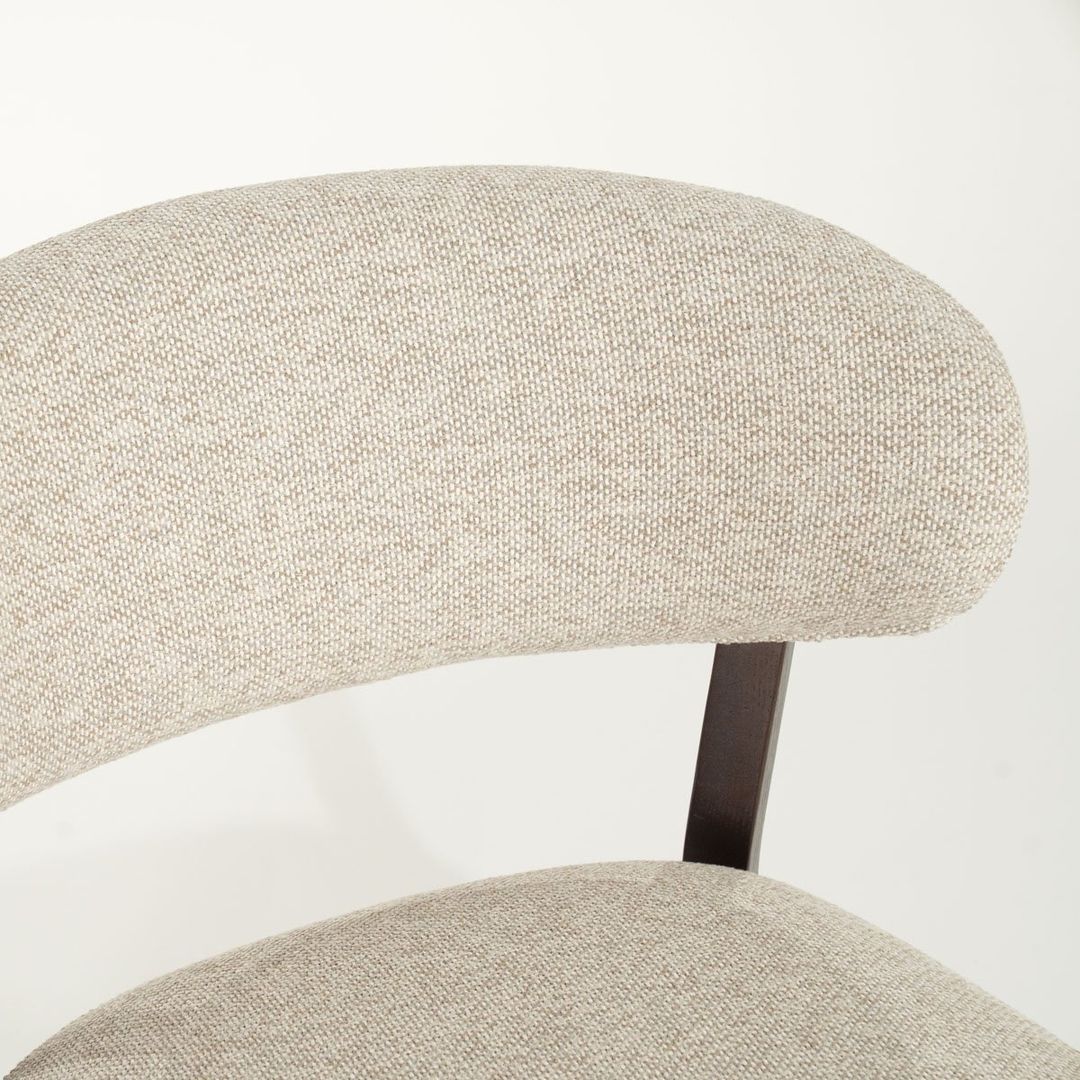 Eleonora Mikky Taupe Fauteuil
