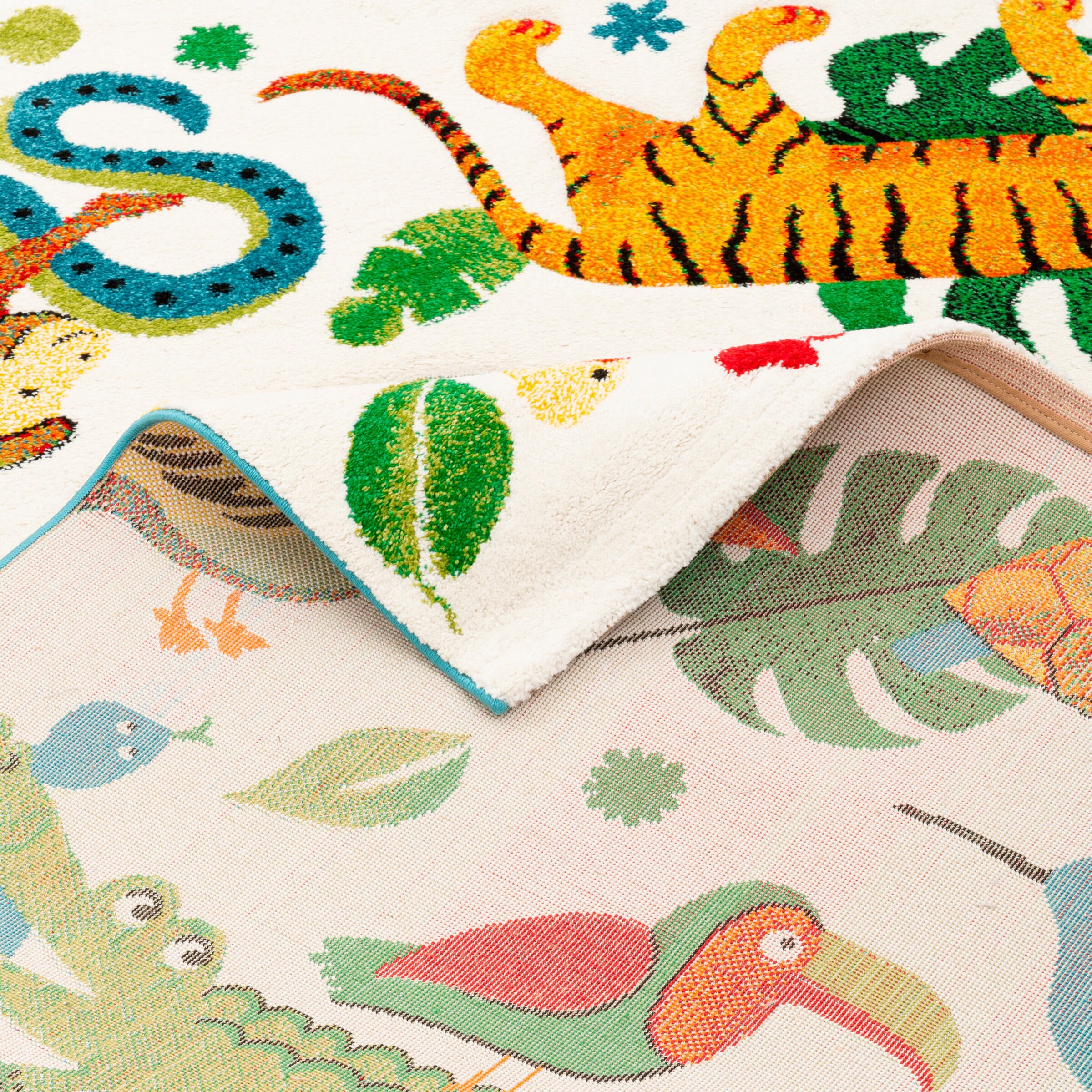 Pergamon Kinder Teppich Maui Kids Urwald Bunt