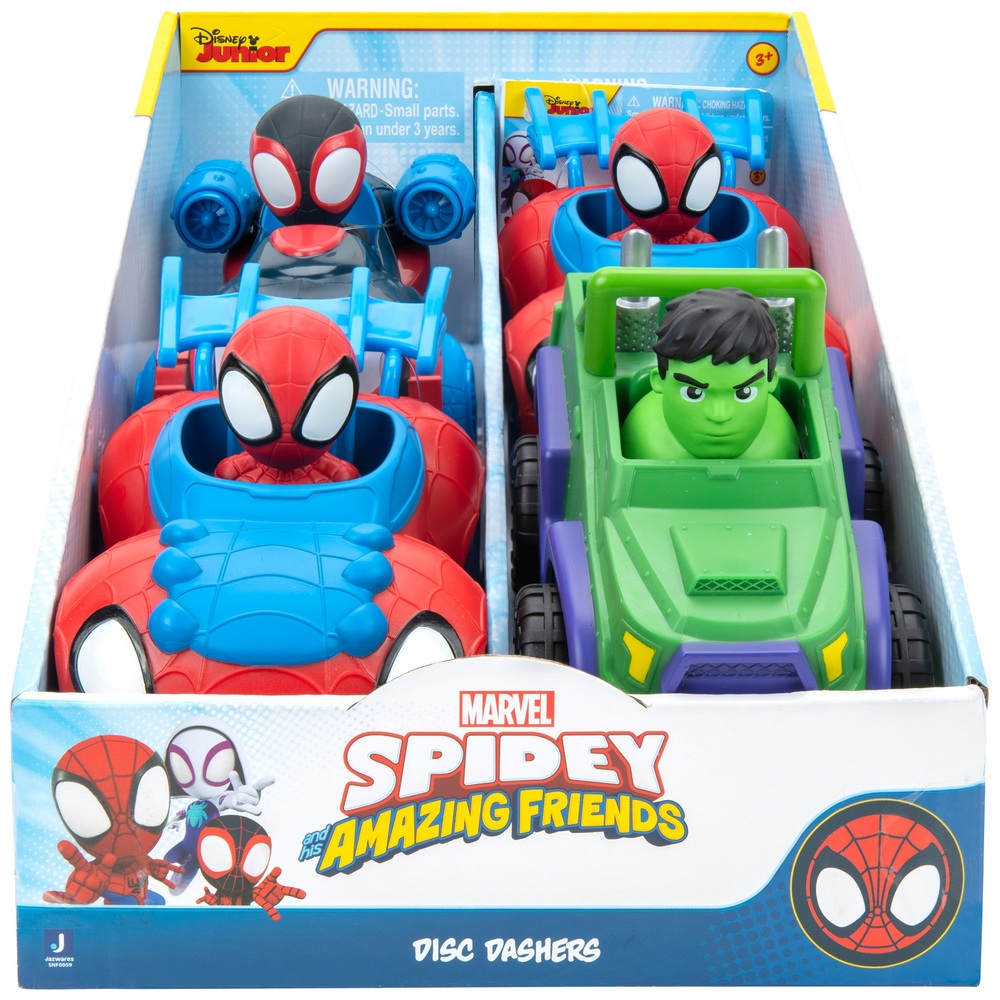 Marvels Spidey und seine Superfreunde – 13 cm Disc Dashers Sortiment
