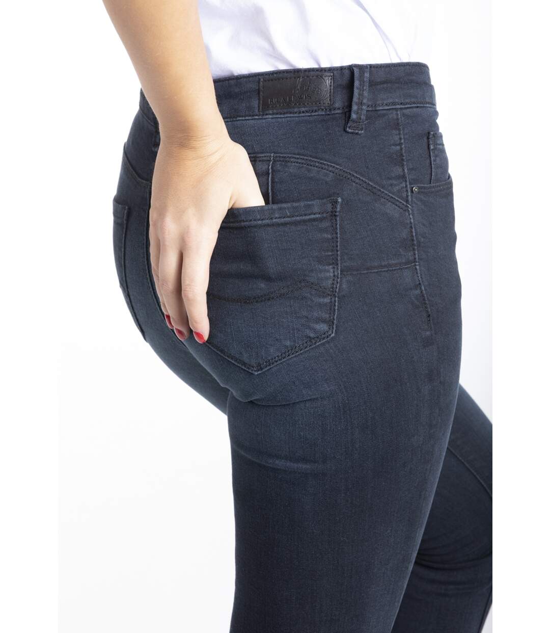 Jeans slim push up CARMEL NOIR