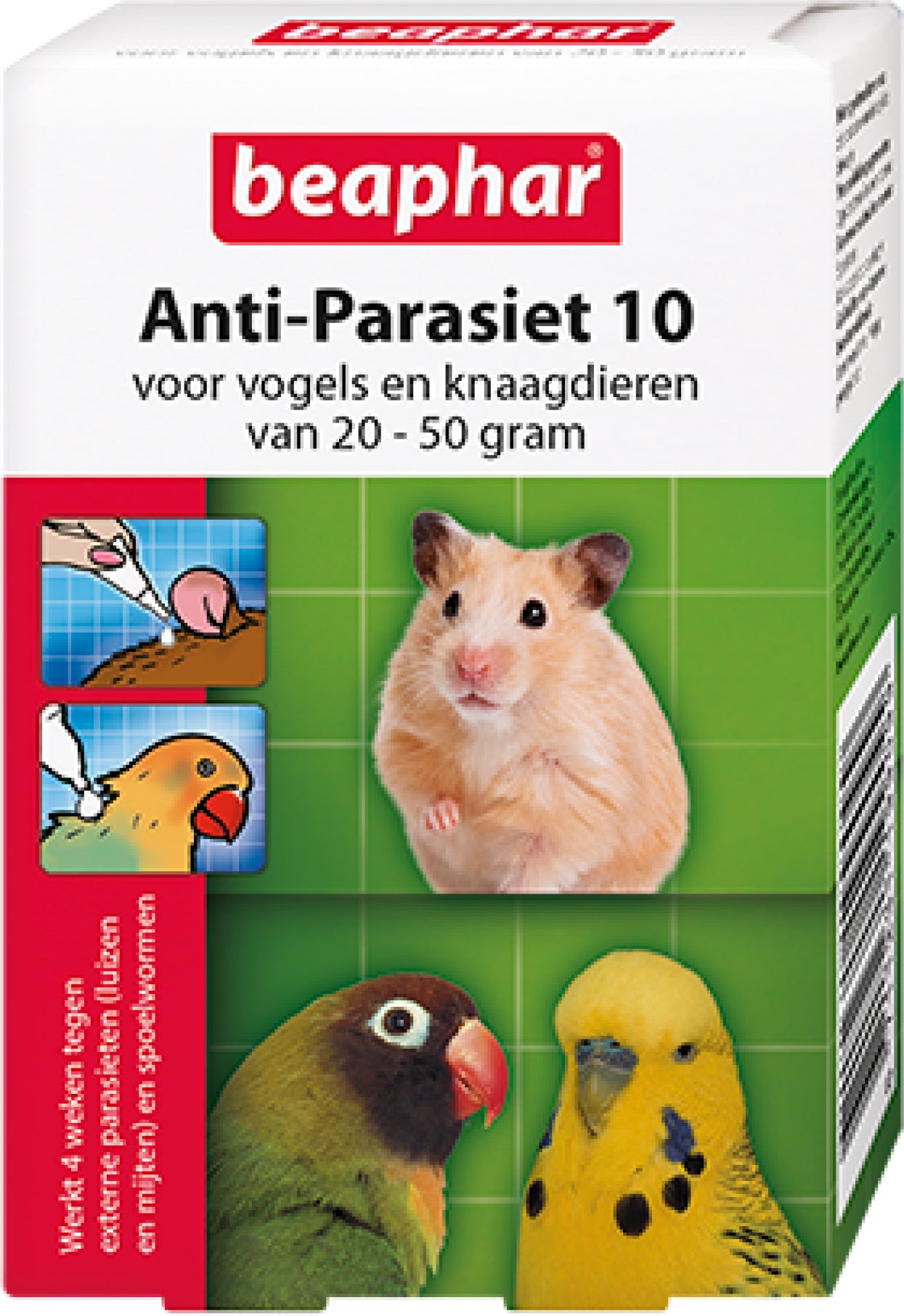 Beaphar ontwormingsmiddel vogel / knaagdier middel 2 stuks