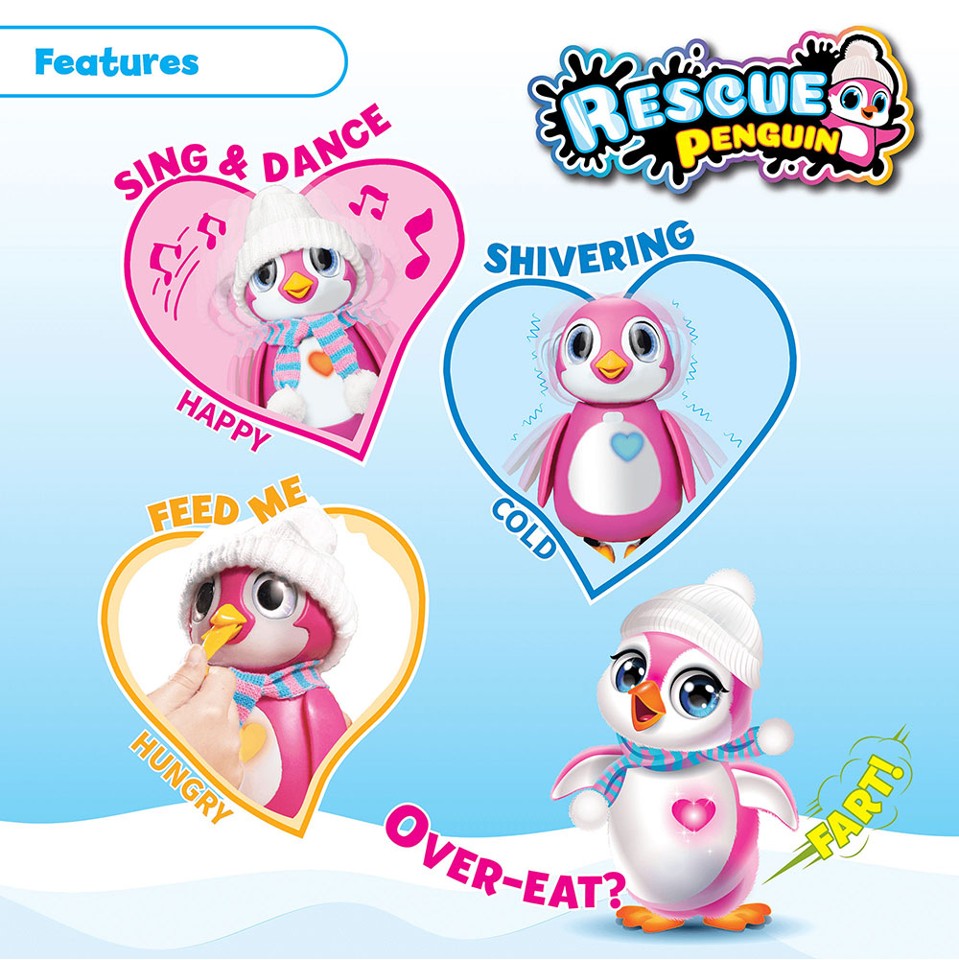 Silverlit - Rescue Penguin - Pink