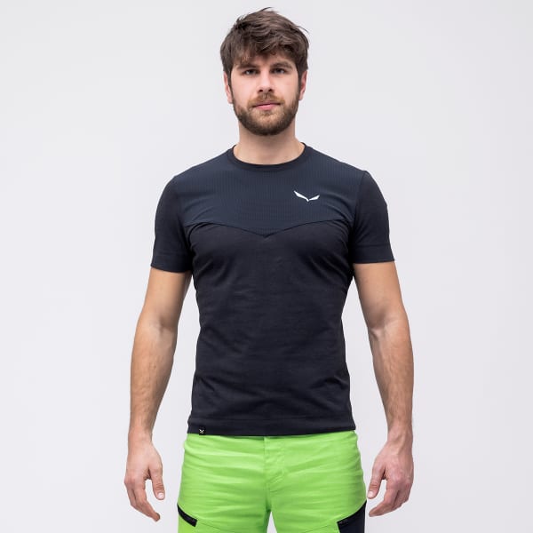 SALEWA LAVAREDO HEMP M T-SHIRT BLACK OUT