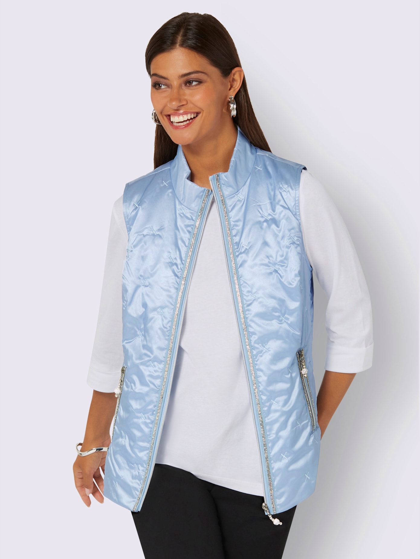 Gilet piquage élégant