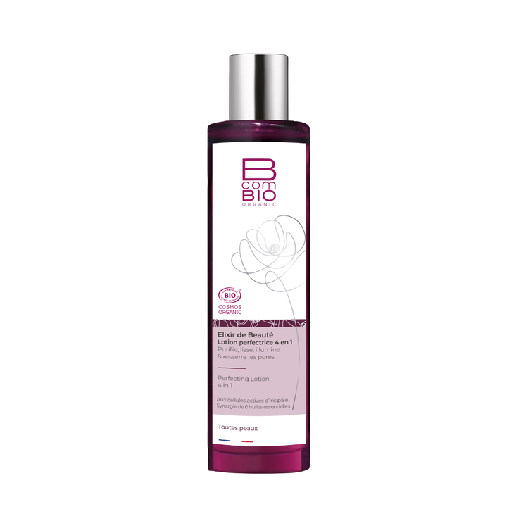 Elixir de beauté lotion perfectrice bio visage 4en1 toute peau 200ml