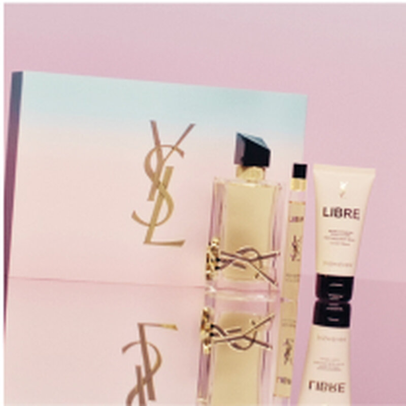 COFFRET CADEAU LIBRE EAU DE PARFUM 90 ML + 10 ML + LOTION POUR LE CORPS 50 ML  COFFRET CADEAU FEMME