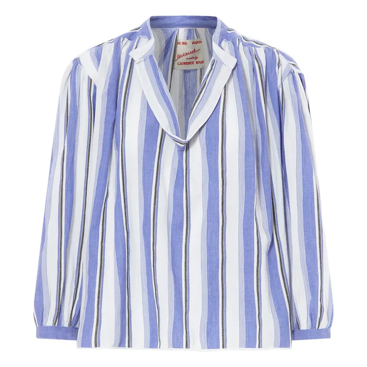 Laurence Bras Blouse Julette Rayures | Bleu