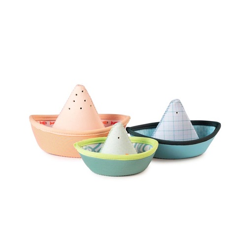 Lot de 3 bateaux de bain Jungle - LILLIPUTIENS
