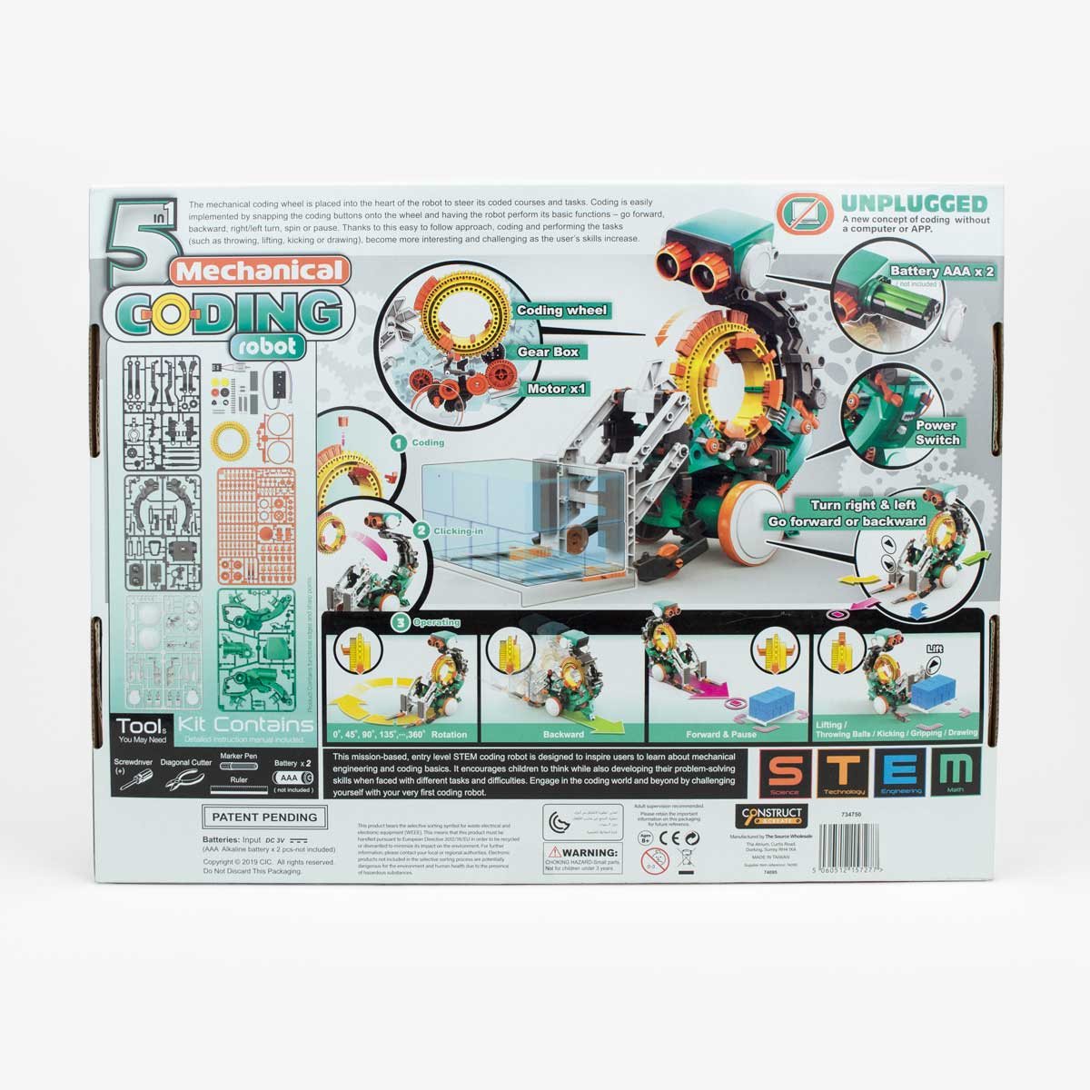 5 In 1 Mechanical Robot