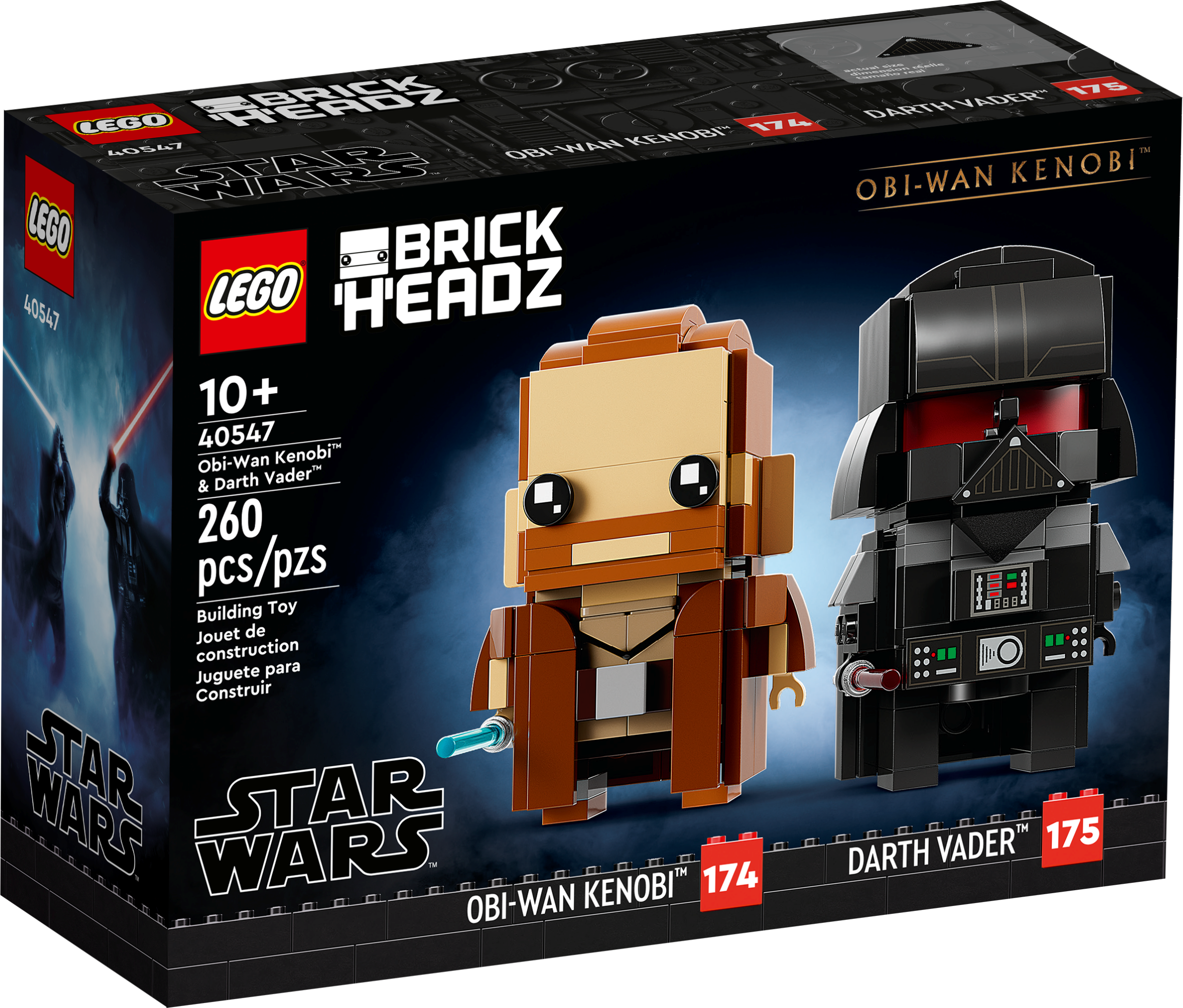 Obi-Wan Kenobi™ e Darth Vader 40547