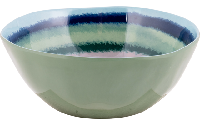 Bo-Camp Halo Geschirrset 12 teilig blau / grün