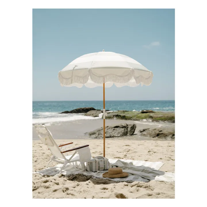 Business & Pleasure Co. Serviette de plage avec trou Holiday | Sauge