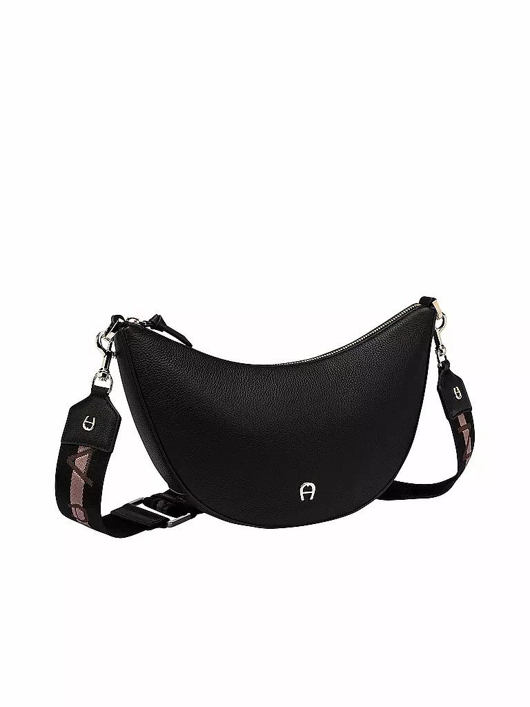 AIGNER Ledertasche - Umhängetasche ZITA schwarz