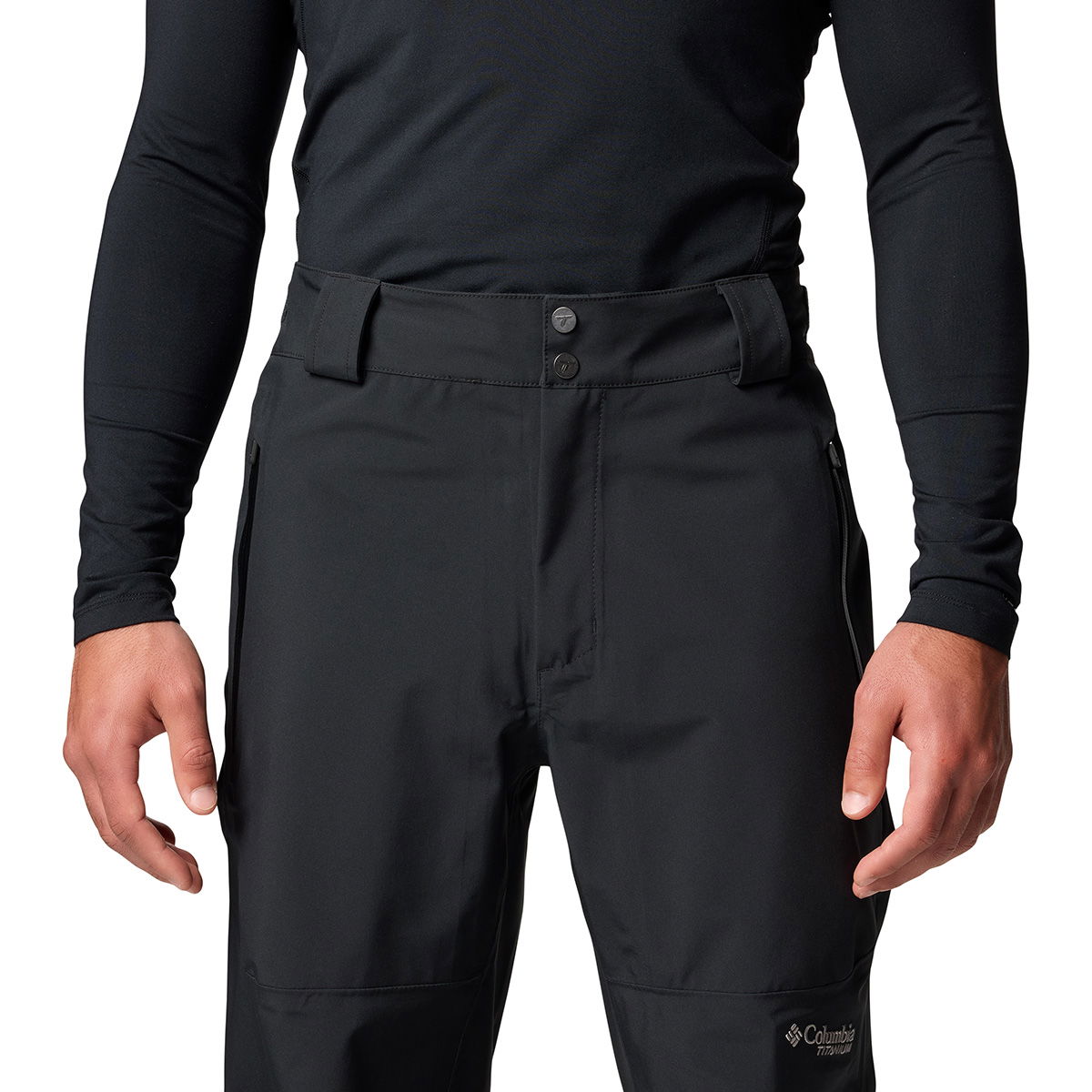 Columbia Platinum Peak II 3-lags skibukser, herre (Black)