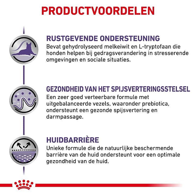 Royal Canin Hond Calm Diet Hondenvoer voor honden in stressvolle situaties