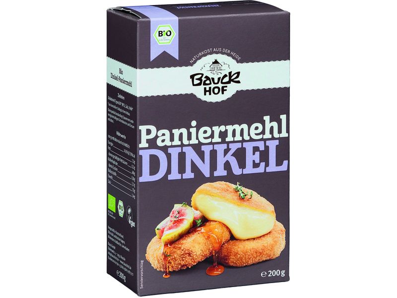 Bauck Mühle Bio Dinkel-Paniermehl 200 g Bio Dinkel-Paniermehl