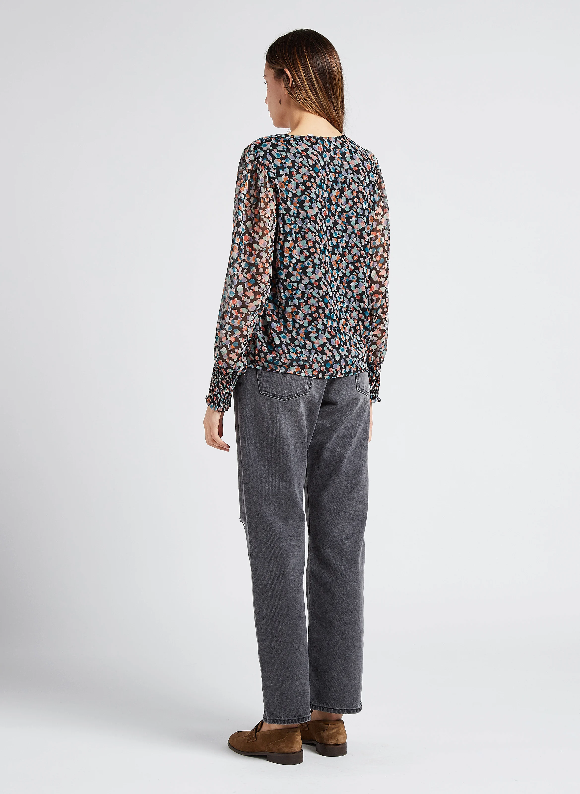 501 90S - Jean coupe ample taille mi-haute| Noir