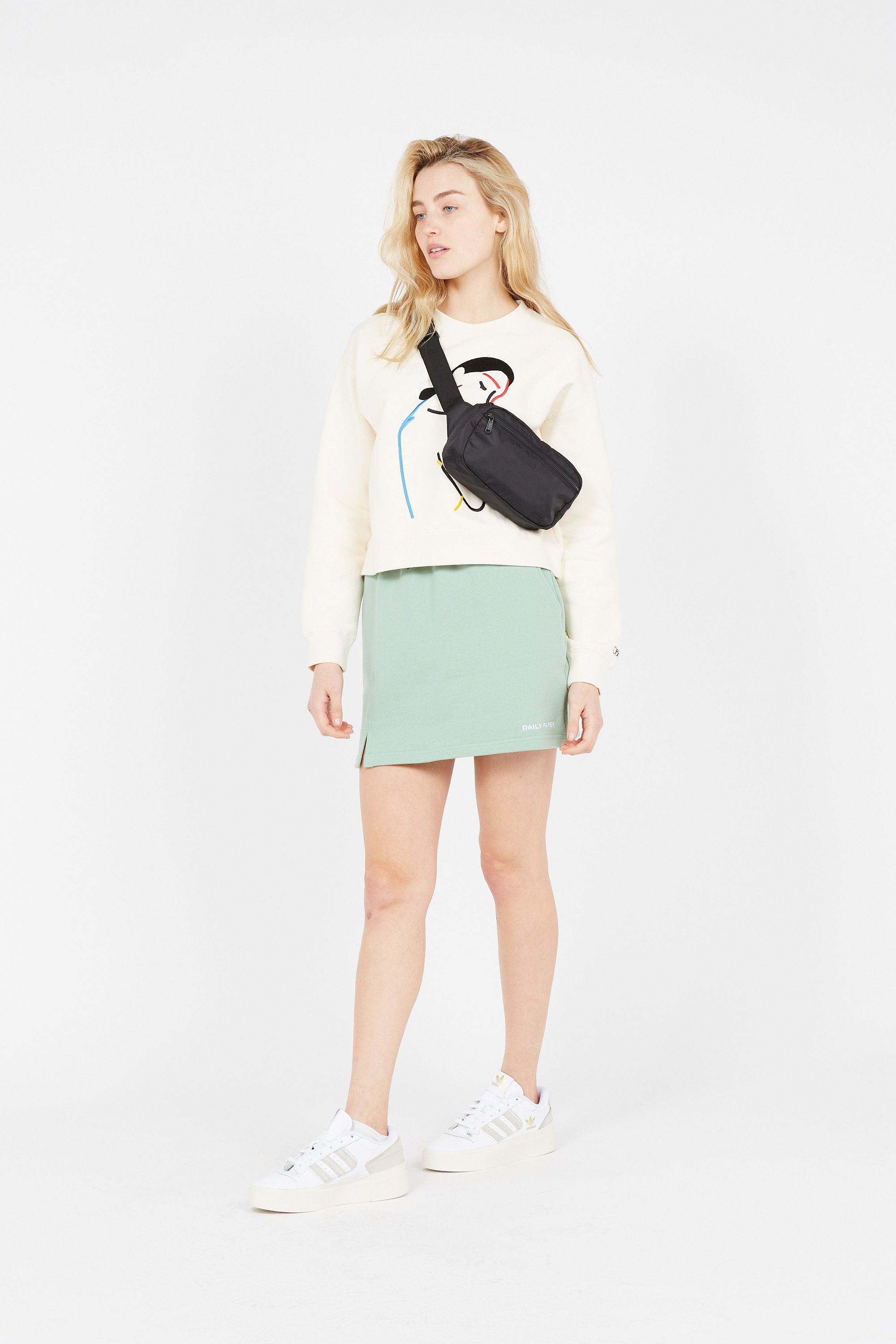 Daily Paper Jupe courte ESKIRT Vert