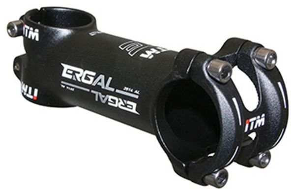 POTENCE ROUTE-VTT ITM ERGAL NOIR REVERSIBLE 31 8 ANGLE 6° L 100mm 134g
