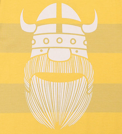 Danefæ T-Shirt - Danerainbow Ringer - Verblasst Yellow/Yellow Er