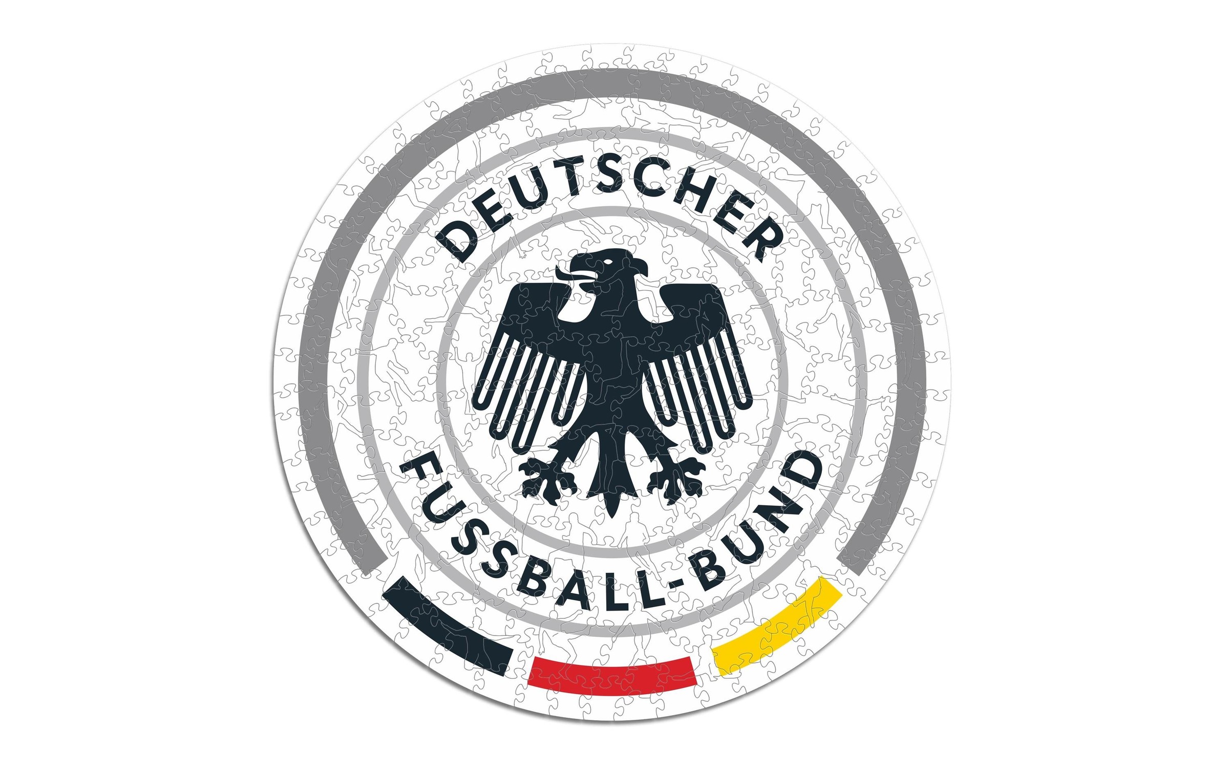 Puzzle »Iconic Deutscher Fussball-Bund (DFB) - Logo« Holzart: Birke (Herkunftsland: China)