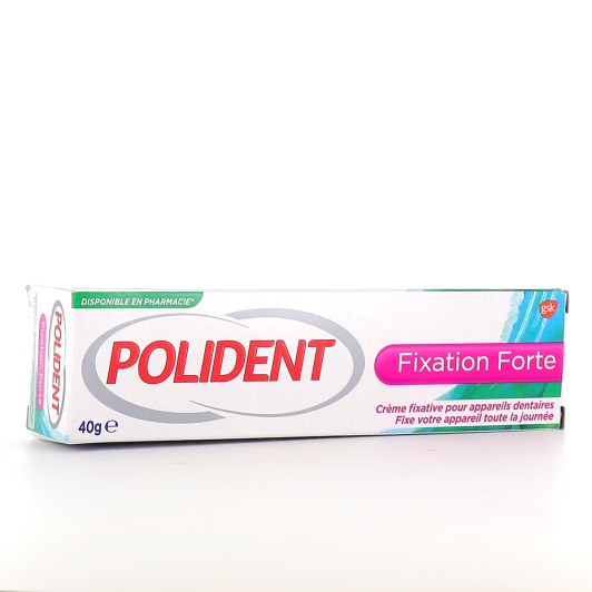 Crème fixation forte Polident 40g