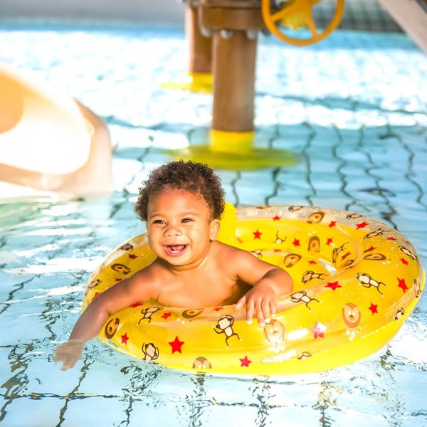 Swim Essentials Circus Swim Seat Yellow 0-12 Mnd