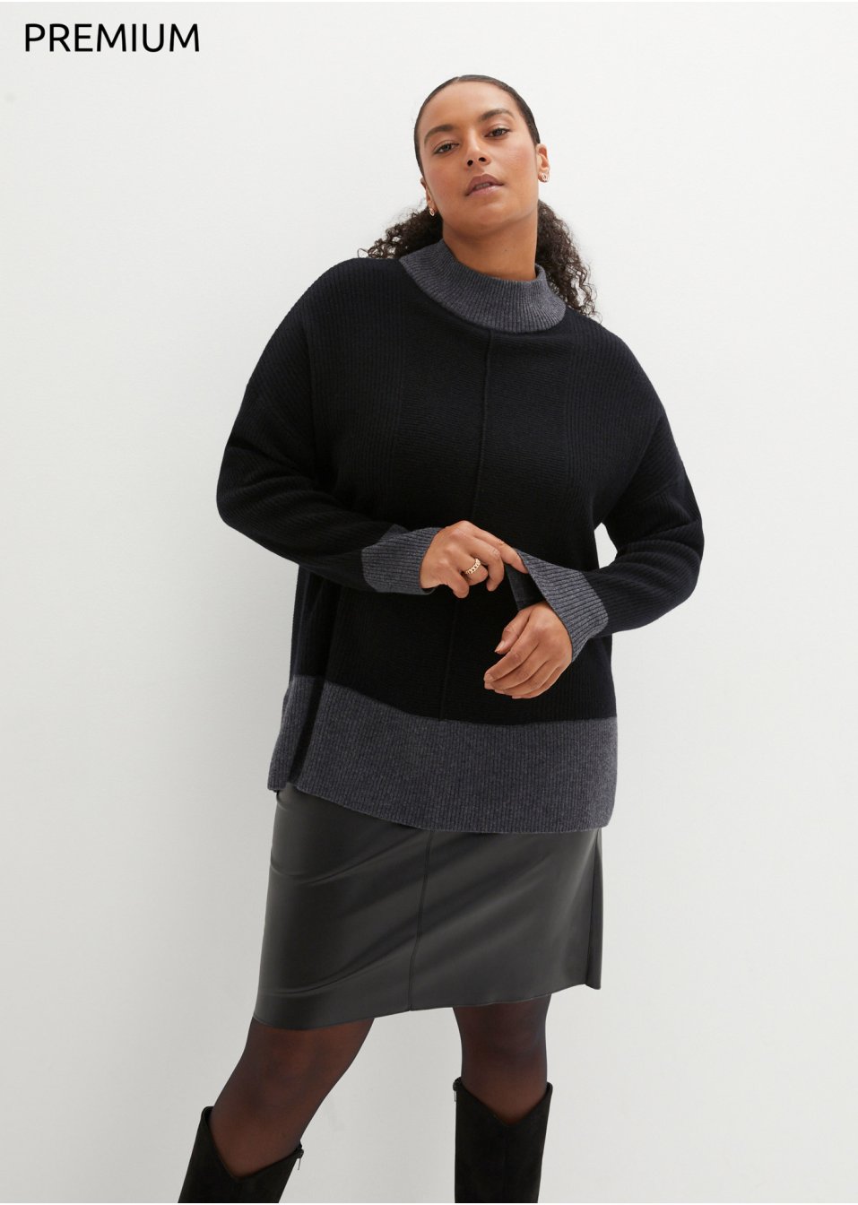 Pull en laine avec teneur en Good Cashmere Standard®