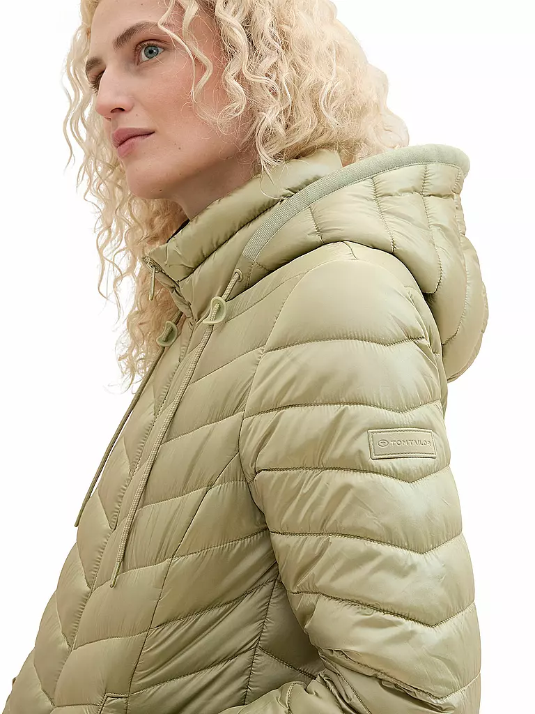 TOM TAILOR Leichtsteppjacke grün