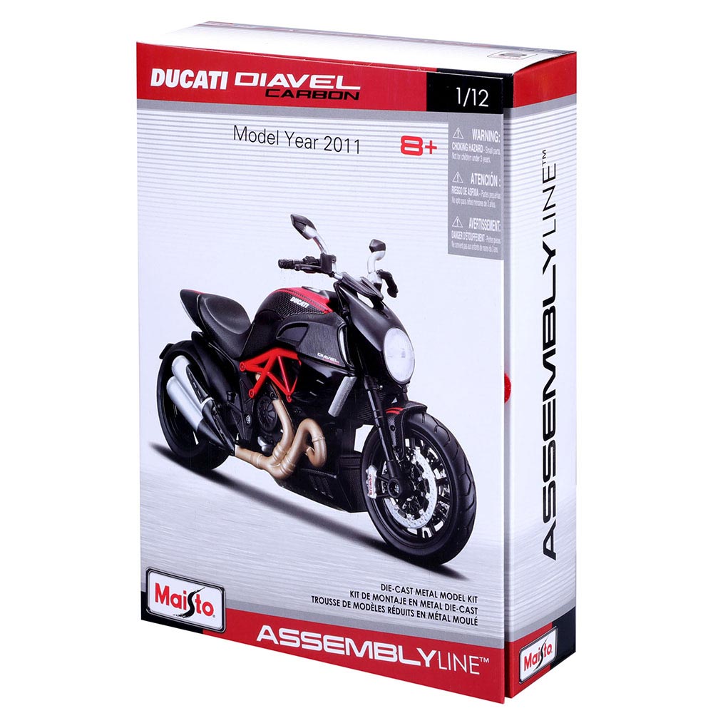 maisto - Maquette moto 1/12 Ducati Diavel Carbon