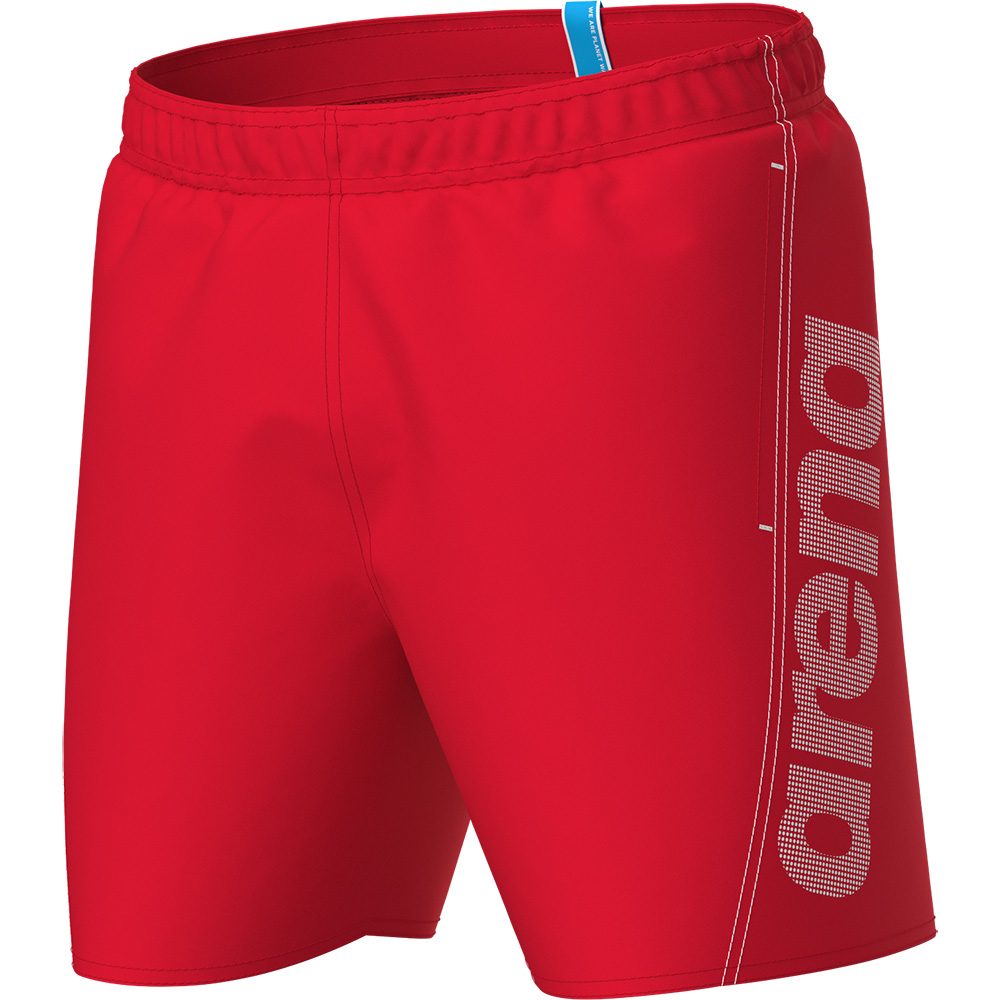 Arena Fundamentals Logo R Boxer Badeshorts Herren rot