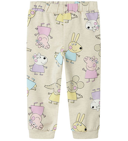 Name It Jogginghosen - NmfFira - Peppa Pig - Peyote Melange