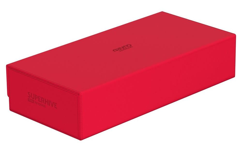 Kartenbox XenoSkin Superhive 550+ RotHochwertige Box für Sammelkarten in Standardgrösse