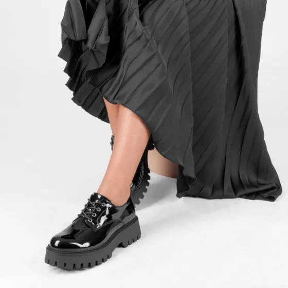 Derbies NOIR MERRY SCOTT