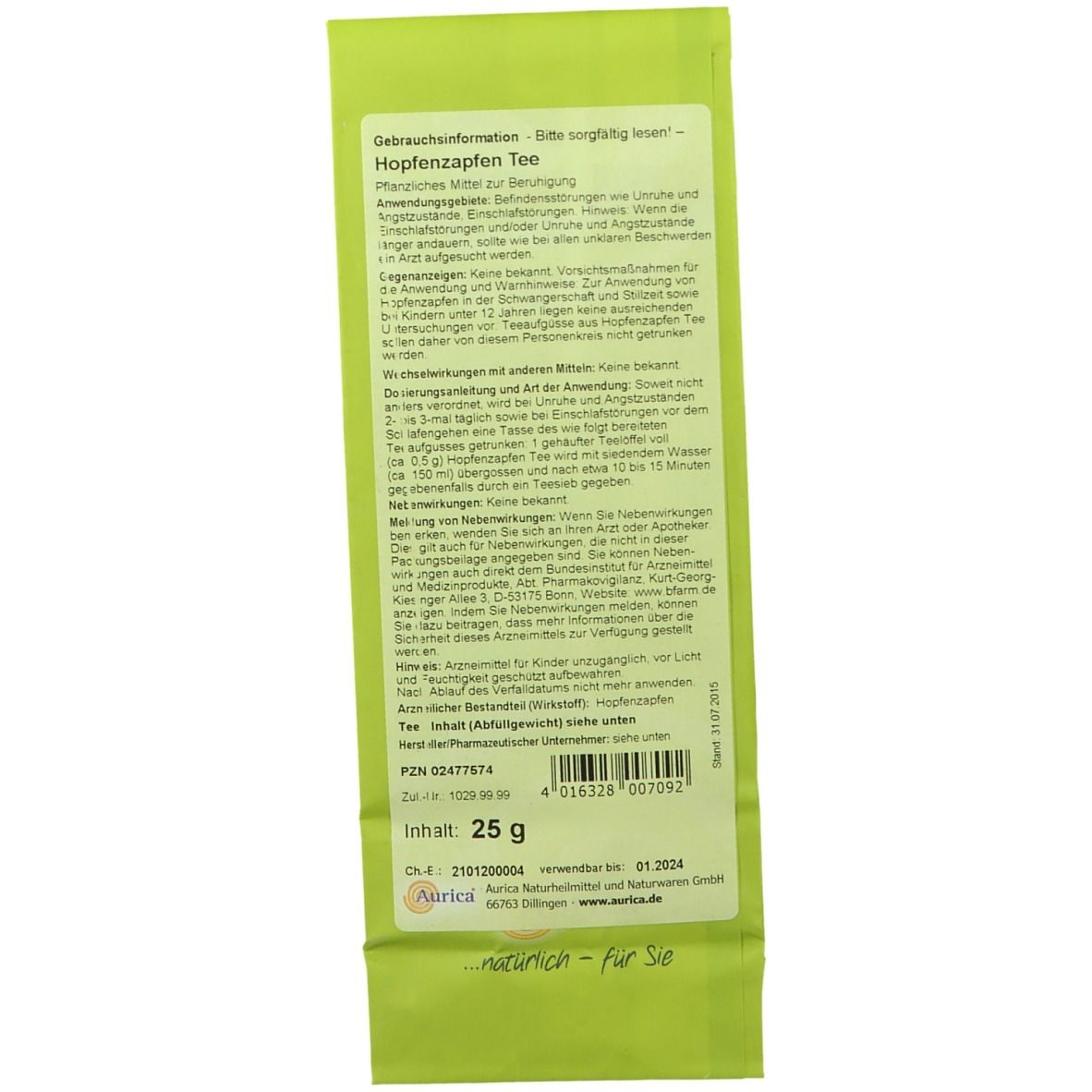 Aurica® Hopfenzapfen Tee