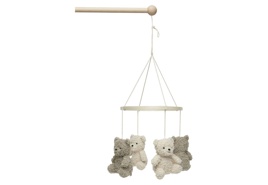 baby mobiel Teddy Bear Olive Green/Naturel